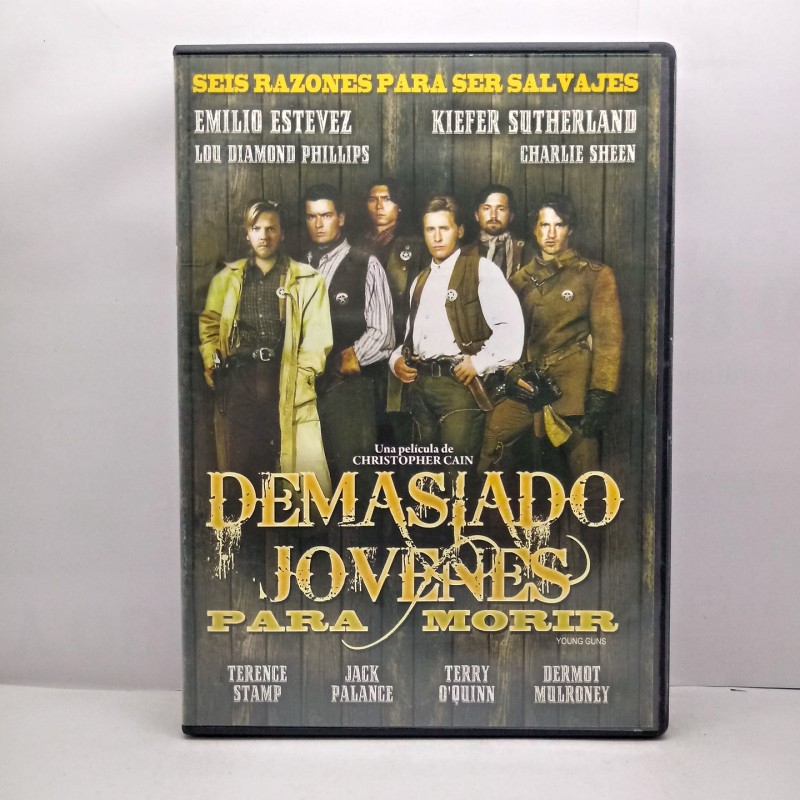 Demasiado Jóvenes Para Morir - Young Guns  [DVD] Emilio Estevez / Kiefer Sutherland