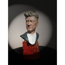 David Lynch escultura busto...