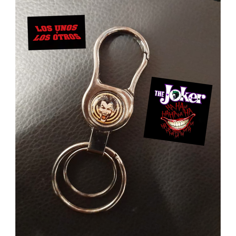 Llavero mosquetón The Joker (versión cómics) El Guasón