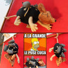 Peluches Los Simpsons: Cuca Zarigüeya y Oso Bobo (versiones sano o roto)
