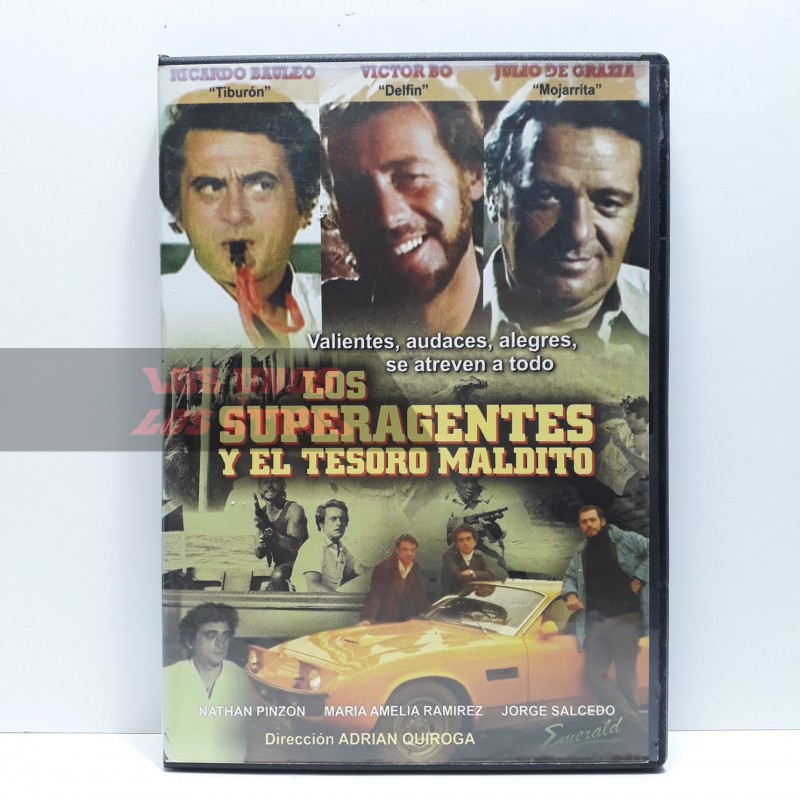 Los Superagentes y el tesoro maldito [DVD]