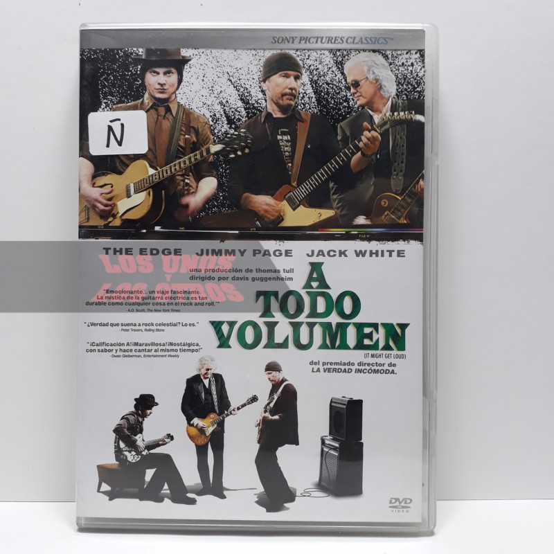 A todo volúmen - It might get loud [DVD] Documental musical